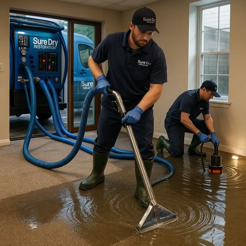 Water Extraction and Removal process in Livingston Manor, NY